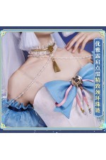 1/3 Delusion Genshin Impact Kamisato Ayaka White Dress Outfit Cosplay Costume